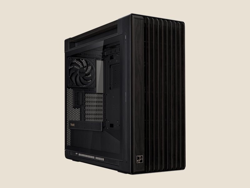 ProArt PA602 Wood Edition with a glass panel