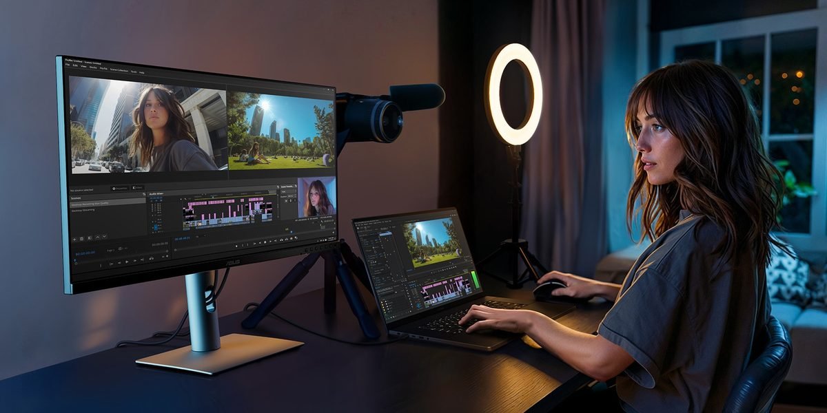 Content creator streaming and recording video